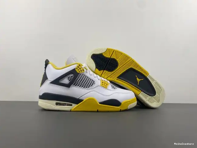 MaikeSneakers AQ9129-101 WNNS Jordan Sulfur Air Vivid 4 0620